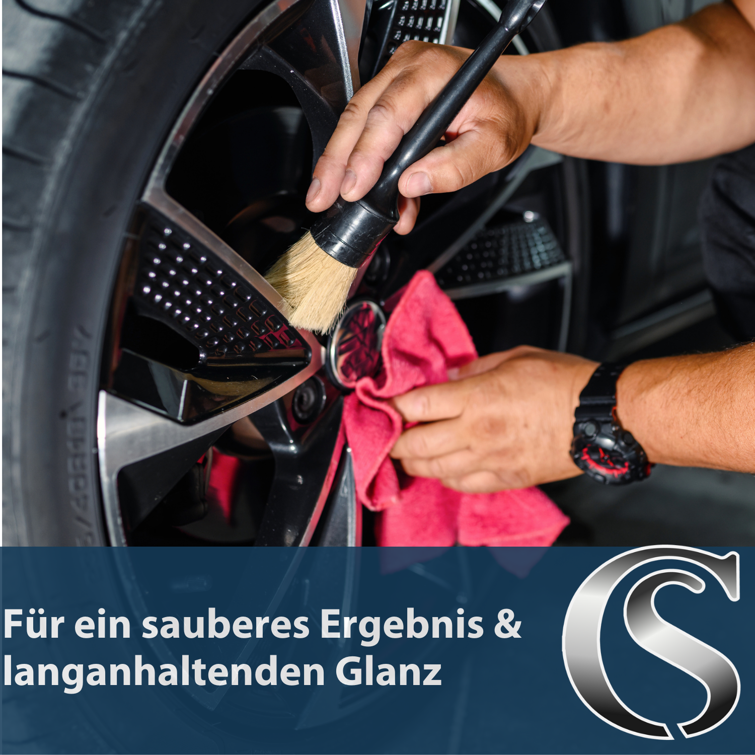 Car Sense Metal Polish ist eine Hochglanz-Veredelungs Politur auf Aluminiumoxidbasis
